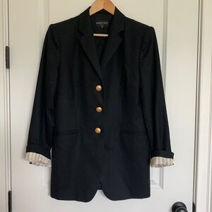 Antonio Fusco Milano Wool Blazer Black M